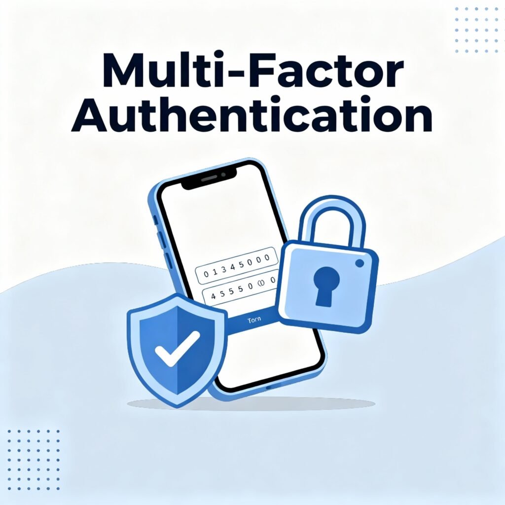 "Multi-factor authentication security on digital devices"